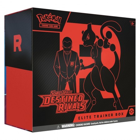 Pokemon Scarlet & Violet: Destined Rivals Elite Trainer Box rinkinys (ETB) (anglų k.)